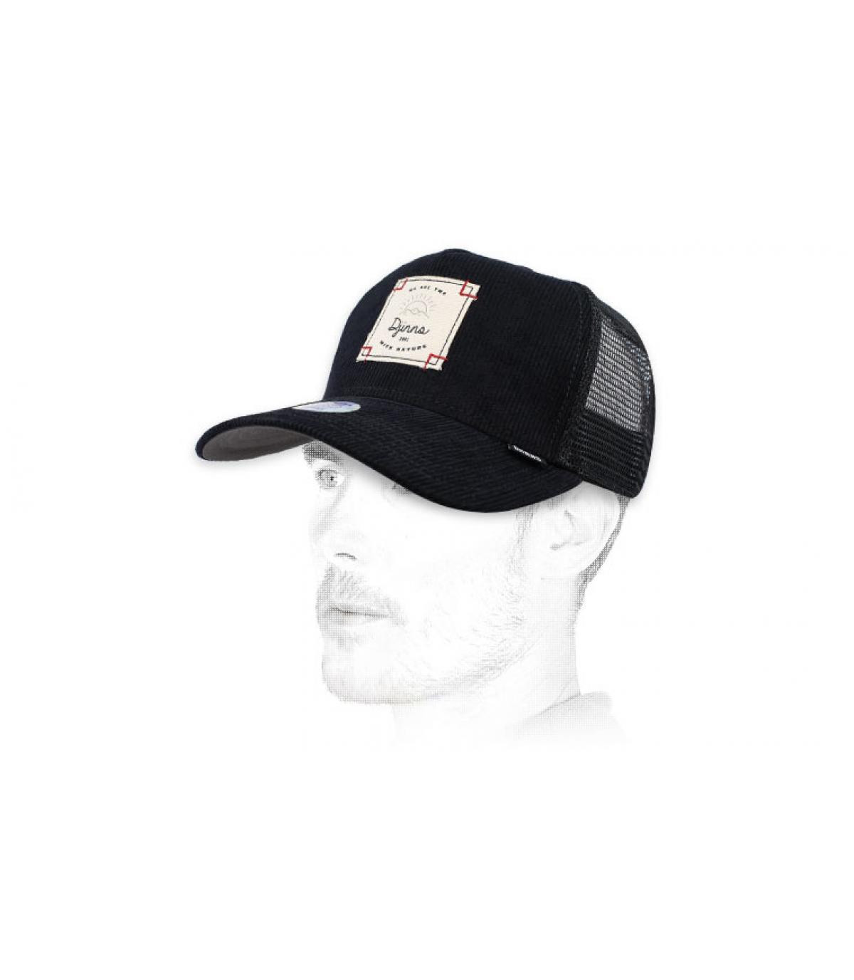 trucker pana negro Djinns Corduroy black trucker pana negro Djinns Corduroy black